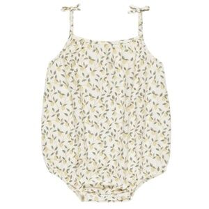 NWOT Rylee + Cru Lemon Romper